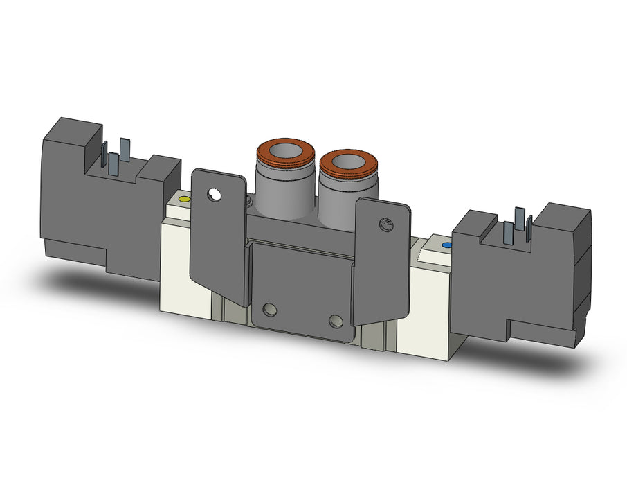 SY7220-5DO-N11T-F2 VALVE, DBL SOL, BODY PT