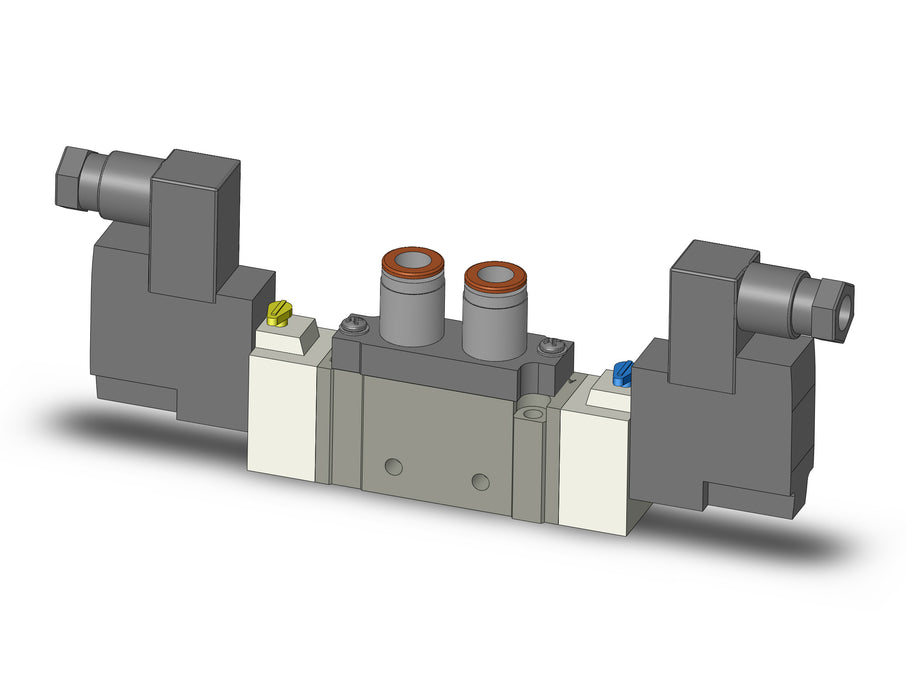 SY7220-5DZE-C8 VALVE, DBL SOL, BODY PT, DIN