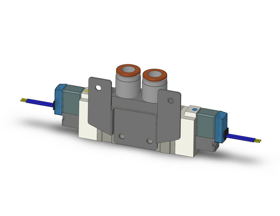 SY7220-5H-N11N-F2 VALVE, DBL SOL, BODY PT (DC)