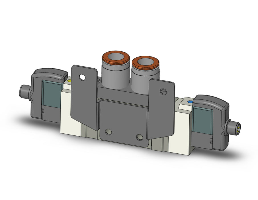 SY7220-5WOZ-C10F-F2 VALVE, DBL SOL, BODY PT
