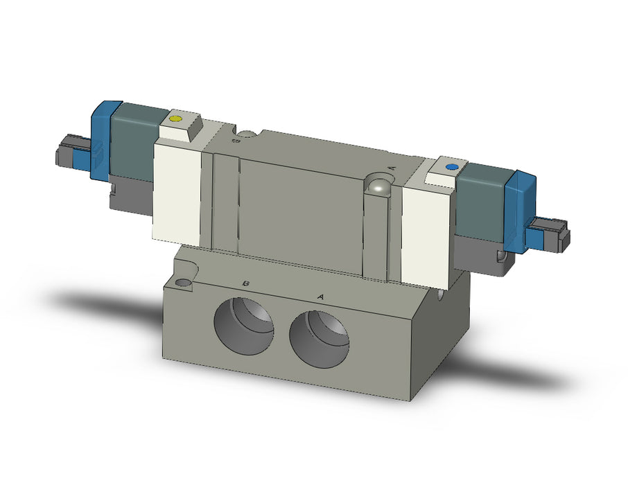 SY7240-5LN-03N VALVE, DBL SOL, BASE MT