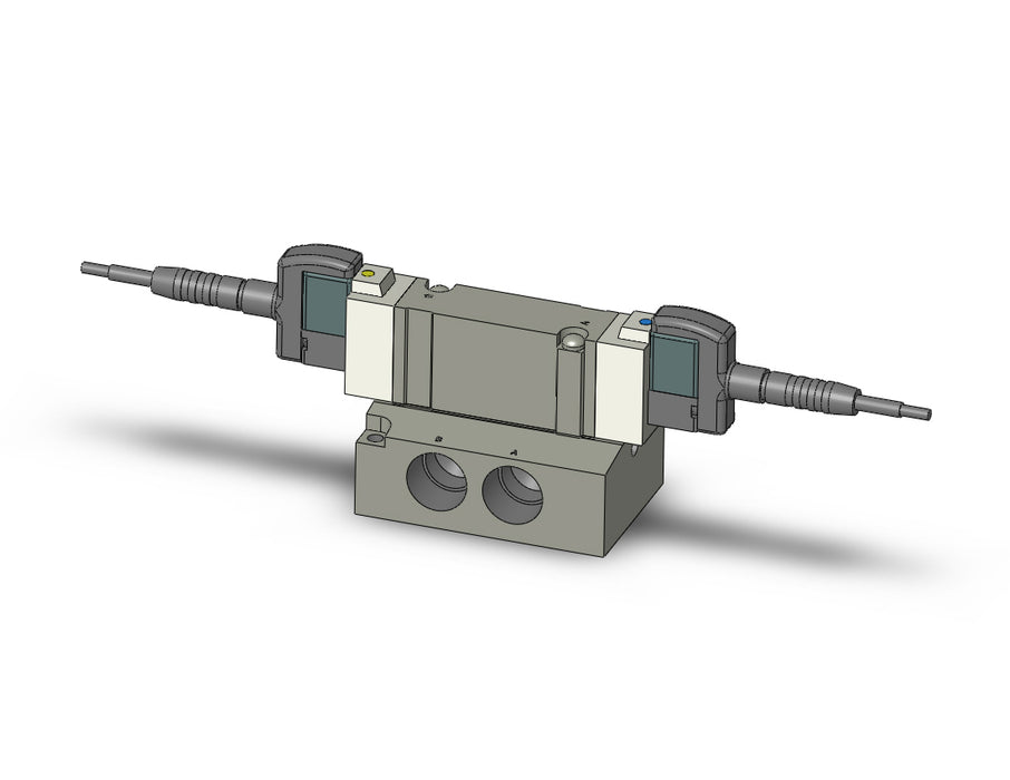 SY7240-5W1-03T VALVE, DBL SOL, BASE MT