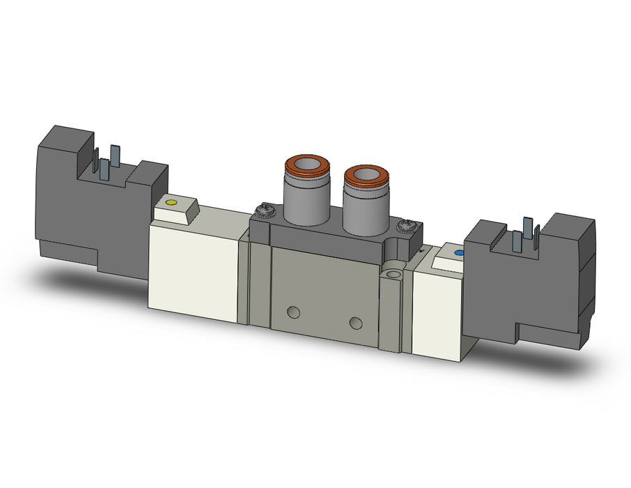 SY7320-5DOS-C8 VALVE, DBL SOL, BODY PT,