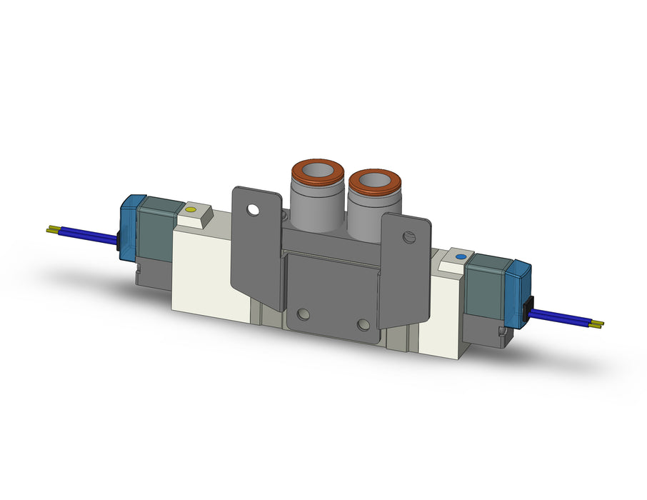 SY7320-5HZ-C10-F2 5 port solenoid valve