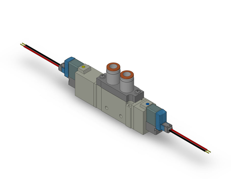SY7320-5LZ-C8 VALVE, DBL SOL, BODY PT (DC)