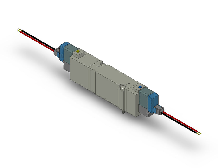 SY7340-5LZD VALVE, DBL SOL, BASE MT (DC)