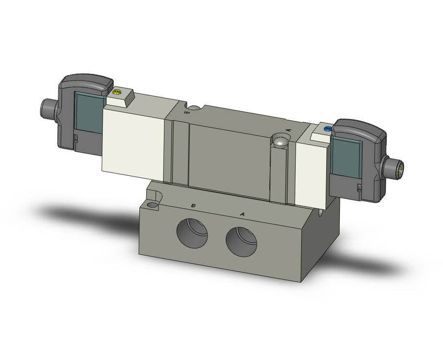 SY7340-5WOZD-02T VALVE, DBL SOL, BASE MT