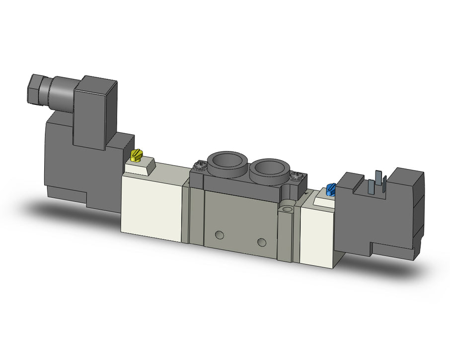 SY7420-5DE-02T VALVE, DBL SOL, BODY PT, DIN