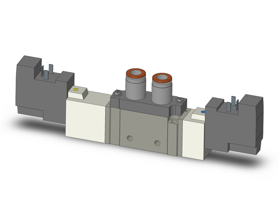 SY7420-5DO-C8F 5 port solenoid valve