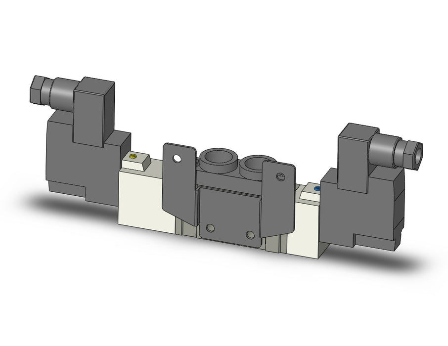 SY7420-5DZD-02N-F2 VALVE, DBL SOL, BODY PT, DIN