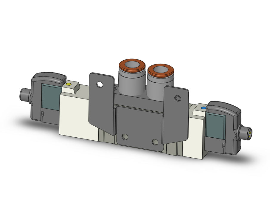 SY7420-5WOZ-N11N-F2 VALVE, DBL SOL, BODY PT