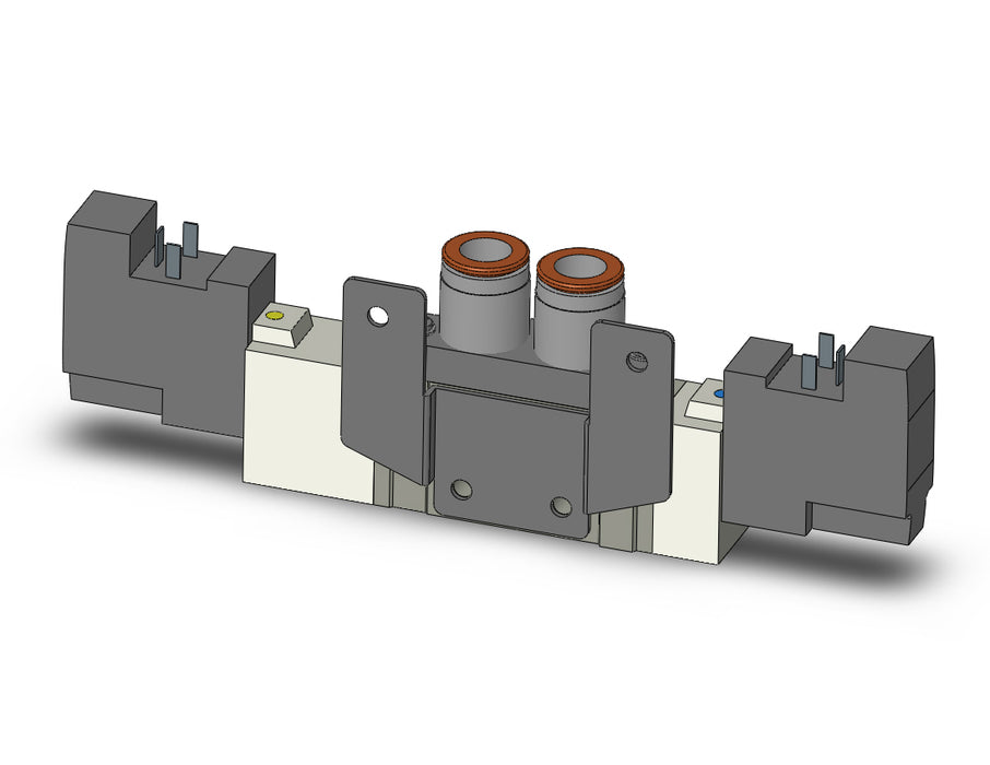 SY7420-5YOS-C10-F2 5 port solenoid valve
