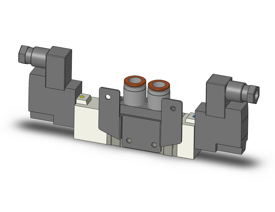 SY7420-5YZ-C10-F2 VALVE, DBL SOL, BODY PT (DC)