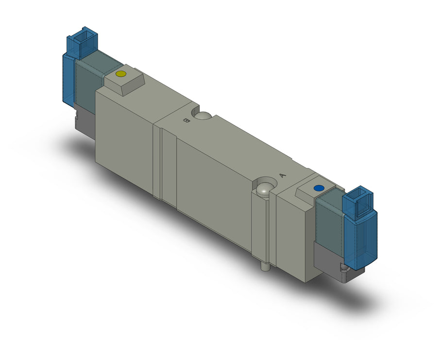 SY7440-5MOU VALVE, DBL SOL, BASE MT (DC)