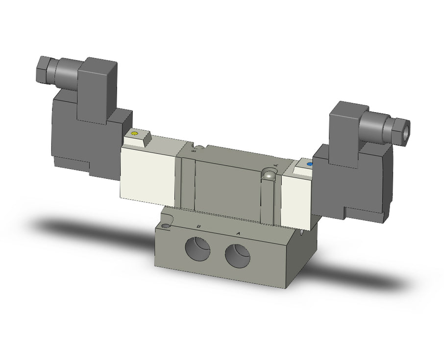 SY7540-3DZ-02T VALVE, DBL SOL, BASE MT, DIN