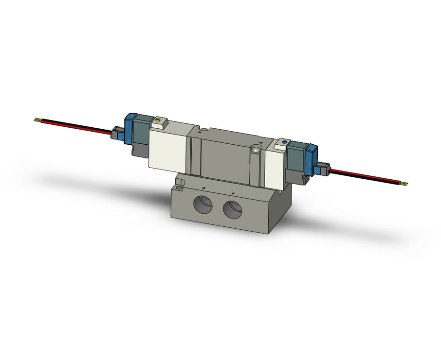 SY7540-5LZD-02 VALVE, DBL SOL, BASE MT (DC)