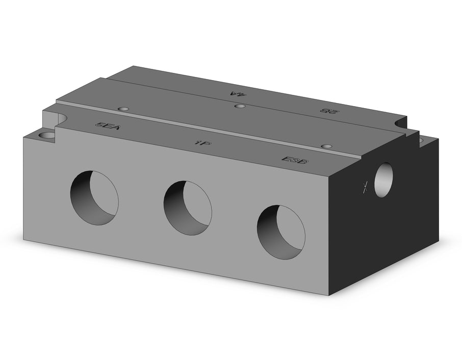 SY9000-27-1F SUBPLATE, 3/8"