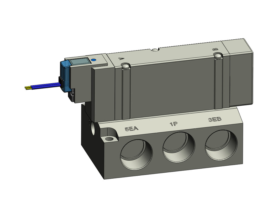 SY9140-3H-04T 5 port solenoid valve