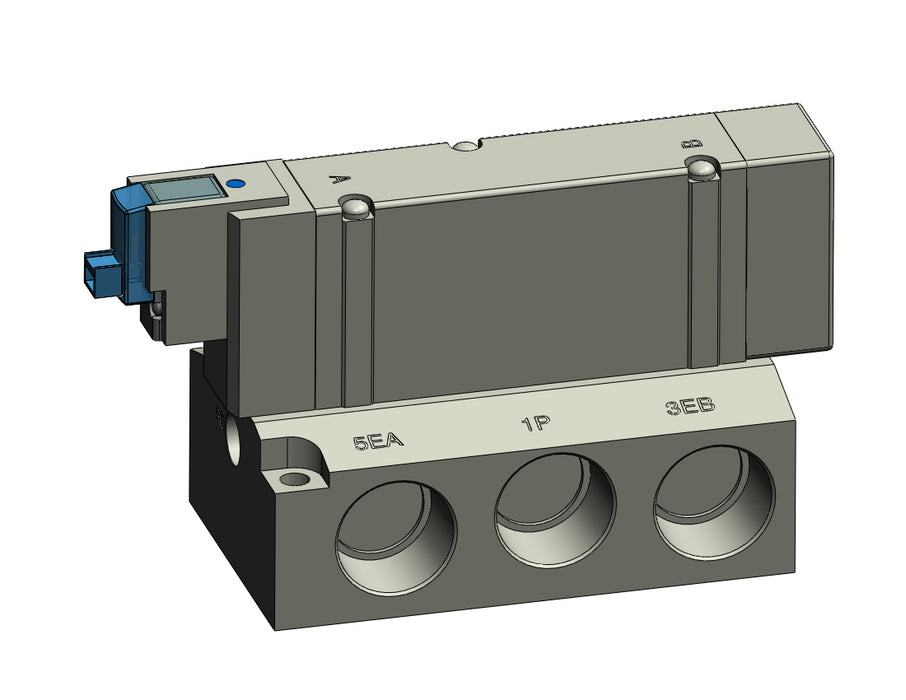 SY9140-5LOZ-04T 5 port solenoid valve