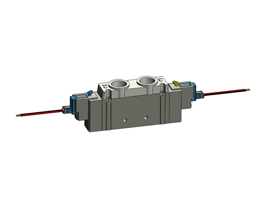 SY9220-3LZE-03N VALVE, DBL SOL, BODY PT
