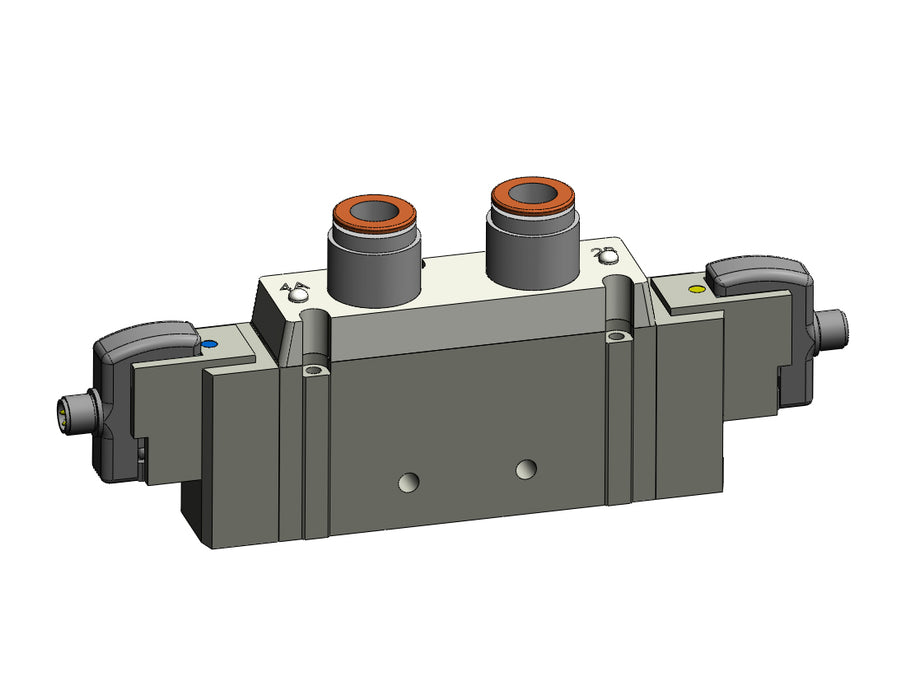 SY9220-5WOZ-C10F 5 port solenoid valve