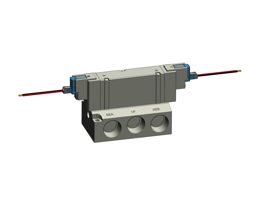 SY9240-5L-04 5 port solenoid valve