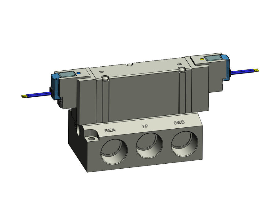 SY9240R-5GZ-04T 5 port solenoid valve