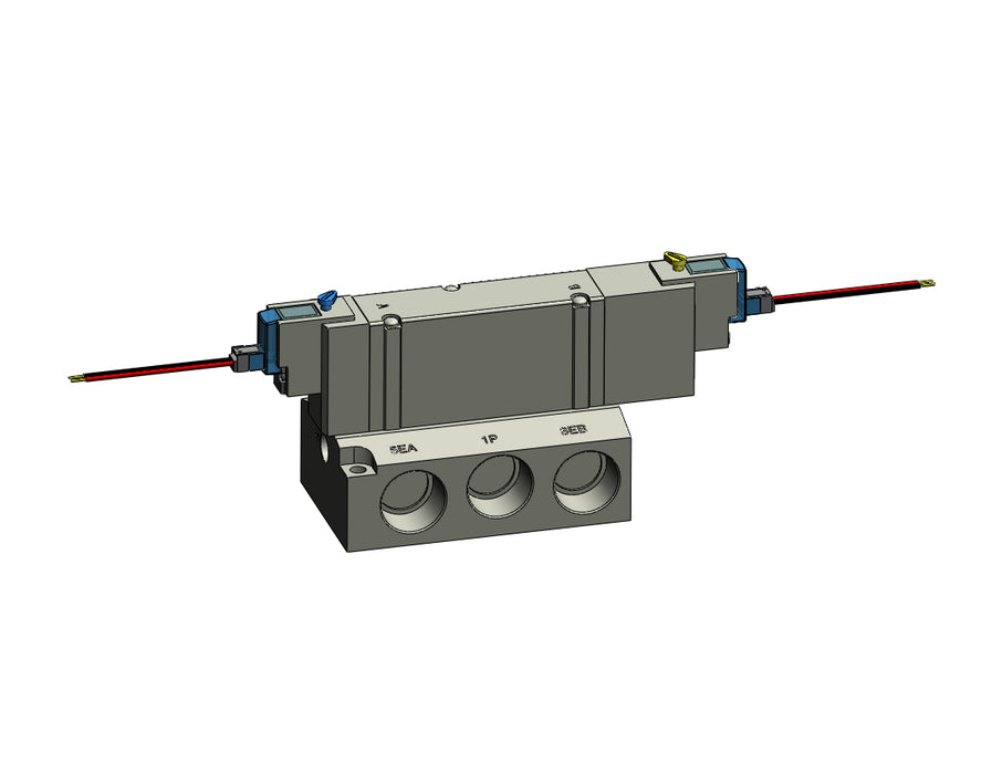 SY9340-5LZE-04 5 port solenoid valve