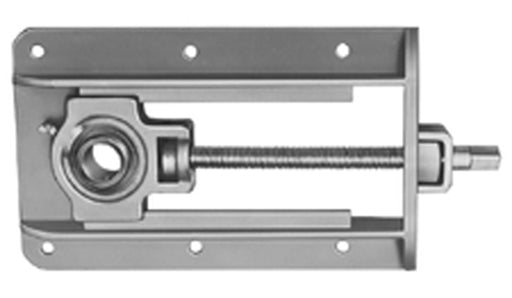 Sealmaster STH-206-9 Mounted Ball Bearings, Black Oxide Bearing, Take Up Bearings, 30mm Diameter, Cast Iron Housing, Set Screw Locking, Felt Labyrinth Seal, Wide Inner Race