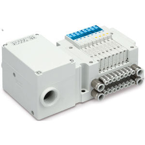 JJ5SY3-10T-05B-C6 5 Station Mfld,Plug-in Connecting Base