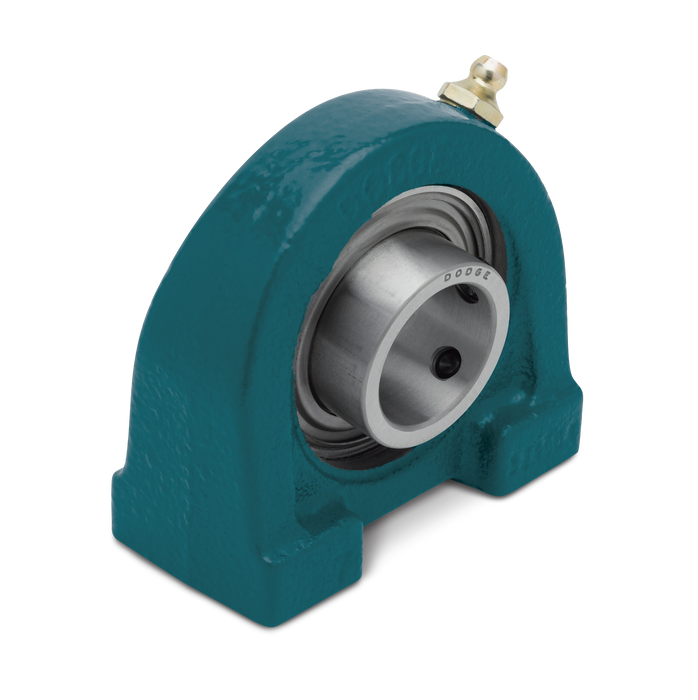 TB-VSC-200 Set Screw Intermediate Duty Tapped Base Pillow Block Bearing