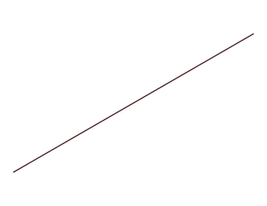 TLM0403R-20 FLUOROPOLYMER,TUBING RED, 20M