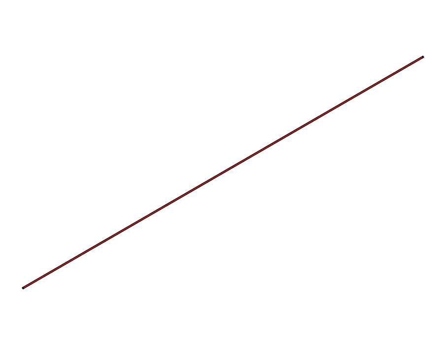 TLM0604R-20 FLUOROPOLYMER TUBING RED 20M