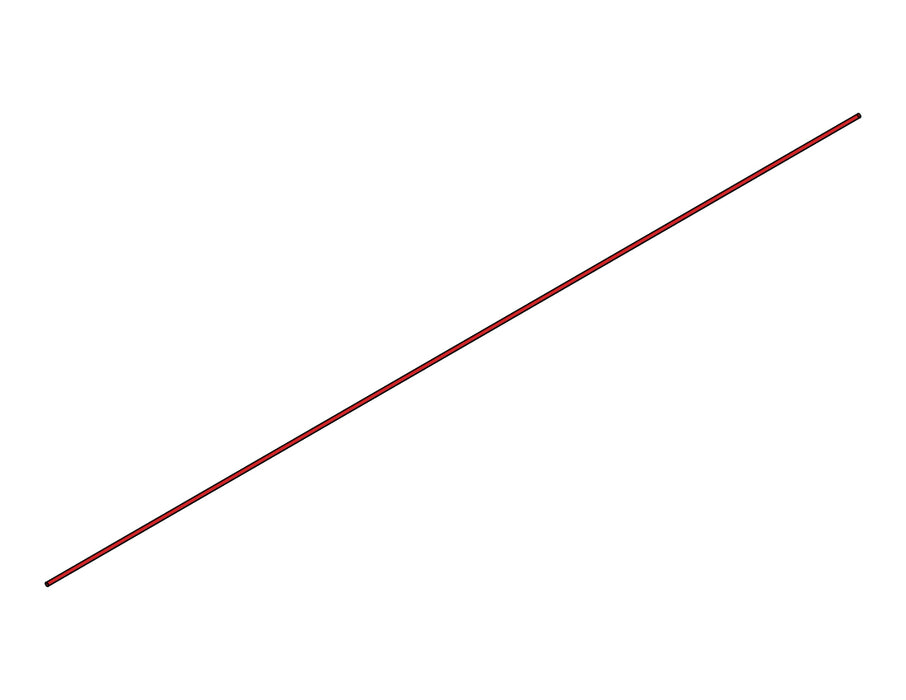 TLM0806R-20 FLUOROPOLYMER TUBING RED 20M