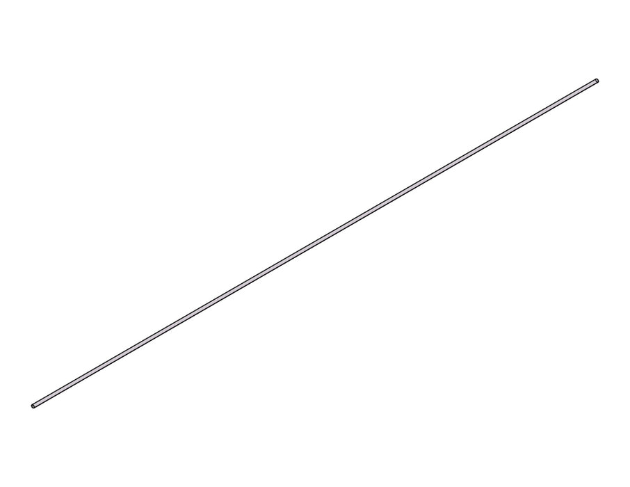 TLM1008N-2S FLUORO. TUBING NAT 2M STR PIPE
