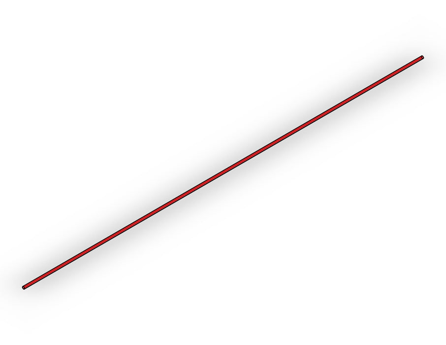 TLM1209R-20 FLUOROPOLYMER,TUBING RED, 20M