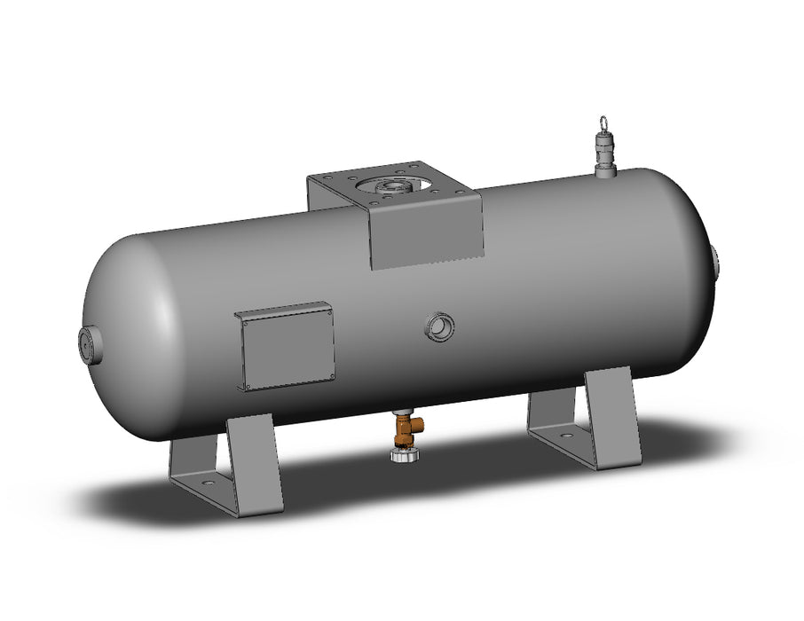VBAT20A1-EV-X105 ASME/CRN AIR TANK, 20L CS PT THREAD