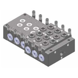 VV2CC1-0200C4 MANIFOLD, COLOR CHG. VALVE
