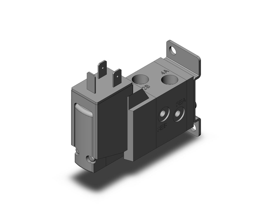 VF1120-5DO1-01T-F Pilot Operated 5 Port Solenoid Valve