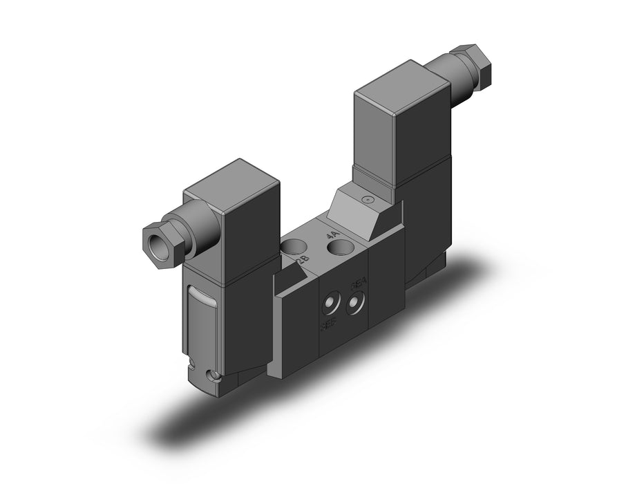 VF1220-5D1-01-F Pilot Operated 5 Port Solenoid Valve