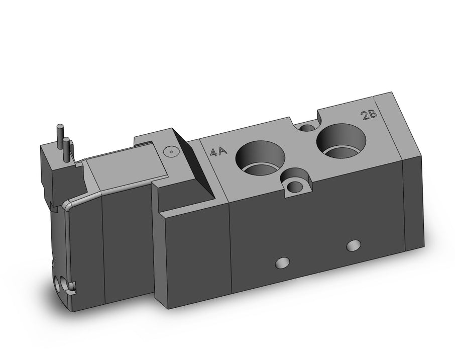 VF3130-3MZ1-02T Pilot Operated 5 Port Solenoid Valve