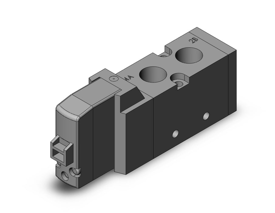 VF3130-5LOZ1-02 Pilot Operated 5 Port Solenoid Valve