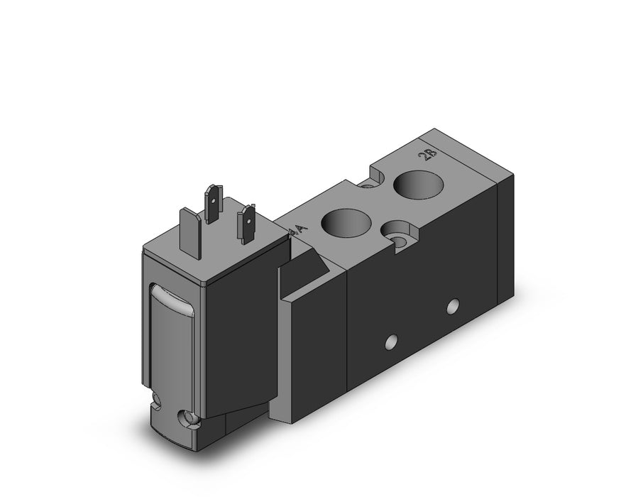 VF3130-5YO1-02F Pilot Operated 5 Port Solenoid Valve
