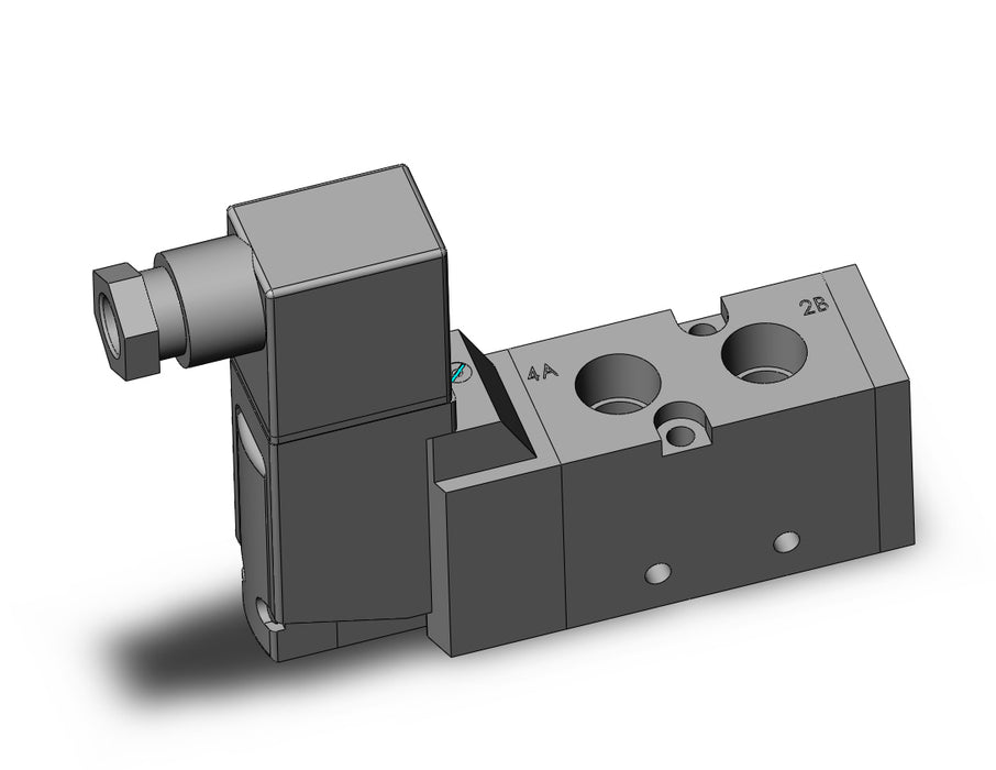 VF3130K-5DZD1-02 Pilot Operated 5 Port Solenoid Valve
