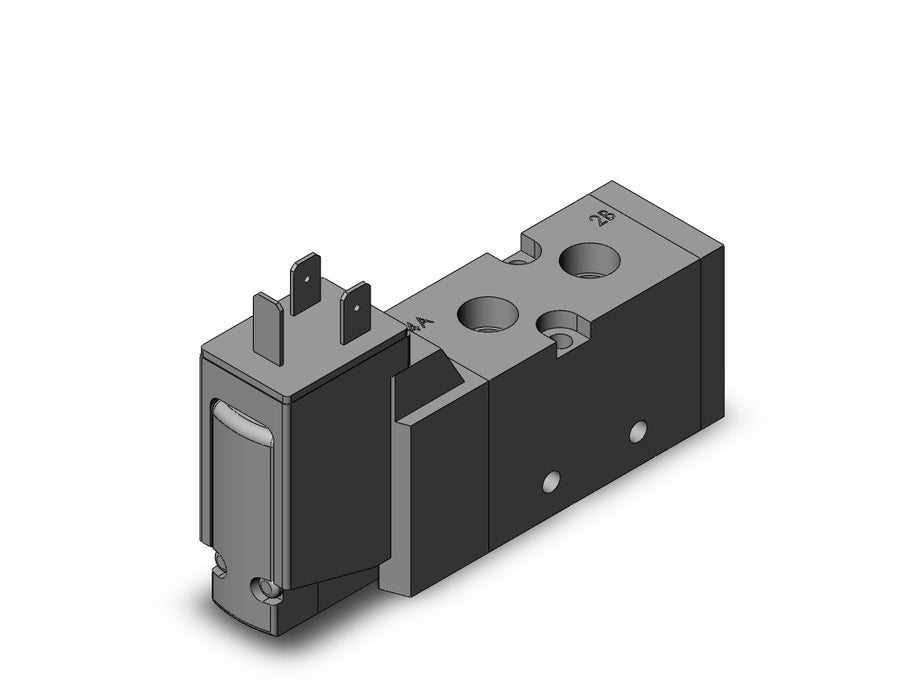 VF3130K-6DOD1-01T Pilot Operated 5 Port Solenoid Valve