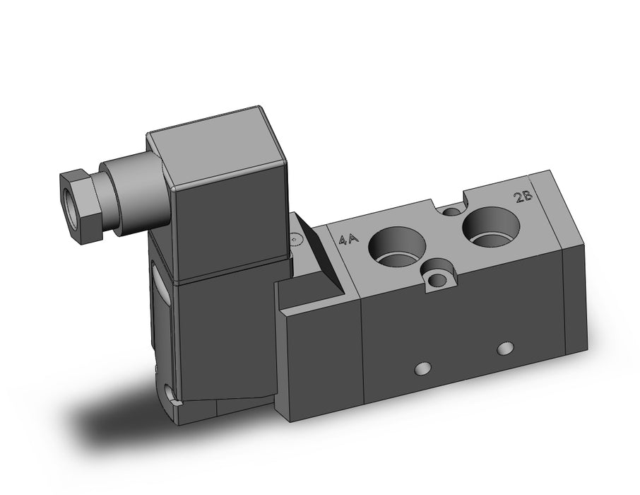 VF3133-3DZ1-02T Pilot Operated 5 Port Solenoid Valve