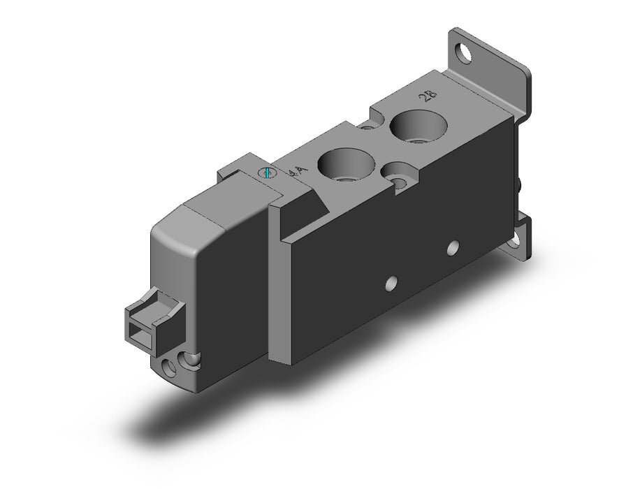 VF3133-4LND1-02N-F Pilot Operated 5 Port Solenoid Valve