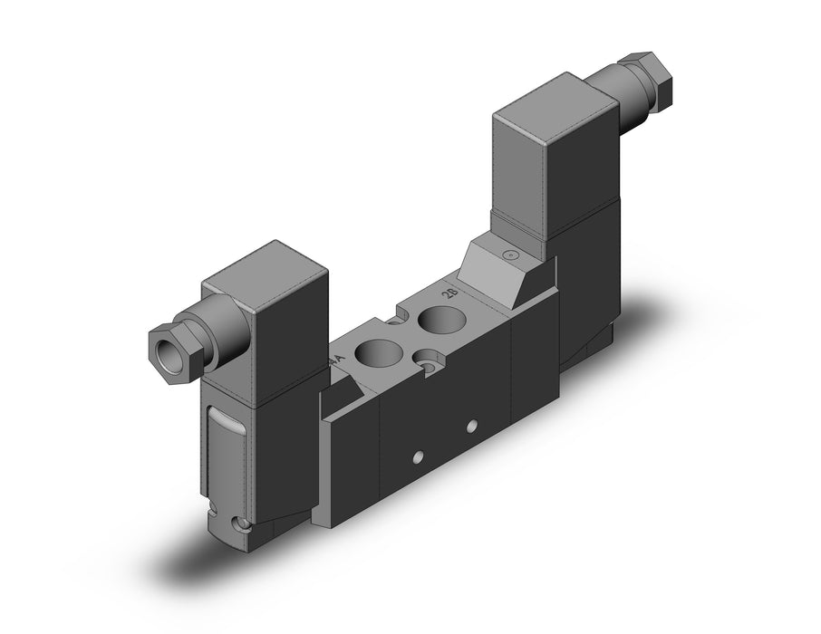 VF3230-3DZ1-02 Pilot Operated 5 Port Solenoid Valve