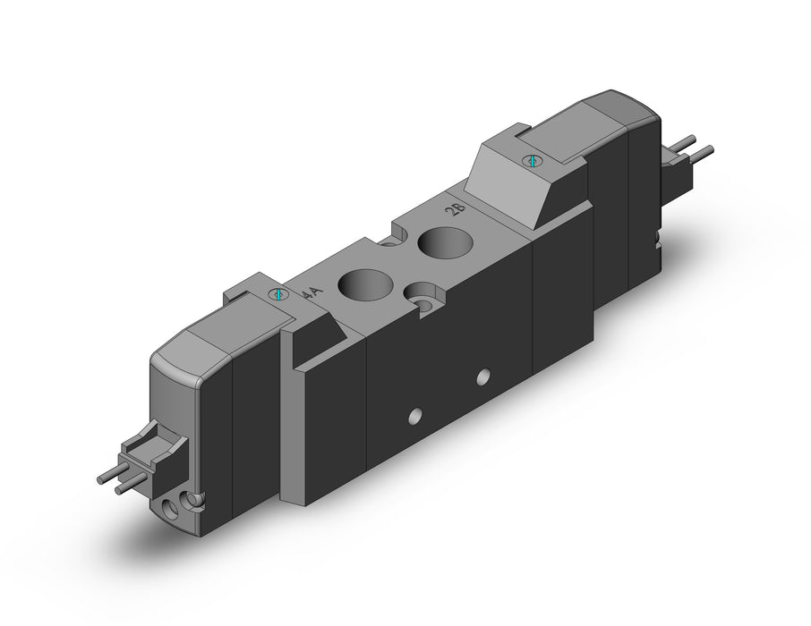 VF3230K-4LD1-02F Pilot Operated 5 Port Solenoid Valve
