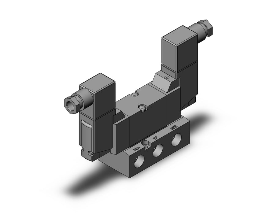 VF3240-6DZ1-02N Pilot Operated 5 Port Solenoid Valve